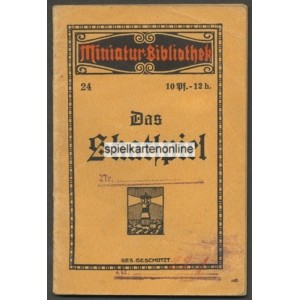 Miniatur Bibliothek Das Skatspiel (WK 100958)