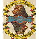S&auml;chsisches Doppelbild Schneider & Co 1893 Kosmos Cigarette (WK 15885)