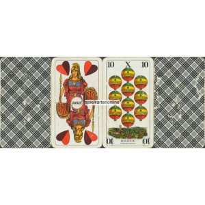 Preußisches Doppelbild Bielefelder Spielkarten 1952 (WK 16009)