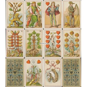 Deutsche Spielkarte Ludwig Burger (WK 16142)
