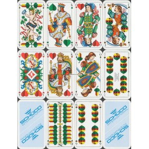 Bayerisches Doppelbild Berliner Spielkarten 1975 Schüco (WK 16139)