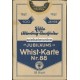 Berliner Bild VASS 1931 -1936 Whist-Karte Nr. 88 (WK 13812)