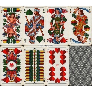 Bayerisches Doppelbild Bielefelder Spielkarten 1965 (WK 14053)