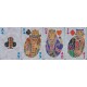 Jeune Fille Playing Cards (b - WK 14850)
