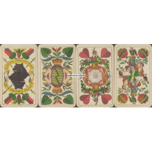 Sächsisches Doppelbild Bechstein 1885 Illustrierte Zahlkarten (WK 17035)