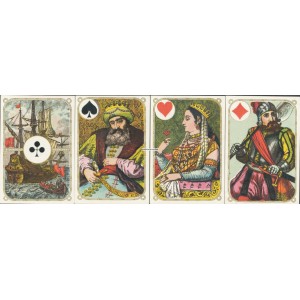 Luxus Spielkarte No. 207 (Vier Erdteile Spiel - WK 17193)