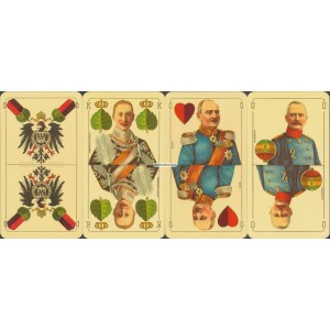 Deutsche Kriegs-Spielkarte REPRINT (WK 17199)