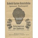 Kobold-Karten-Kunststücke (WK 17200)