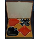 Porzellanschalen "Farbzeichen" in Box (WK 100552)