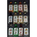 Likörflaschen Miniatur 12 x (WK 100572)