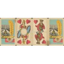 Preußisches Doppelbild Speelkaartenfabriek Nederland 1928 (WK 17389)