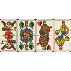 Preußisches Doppelbild Bielefelder Spielkarten 1952 (WK 17388)