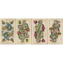 Wilhelm Tell Erste Ungarische Spielkartenfabrik 1890 (WK 17409)