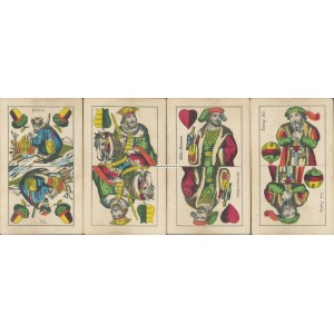 Wilhelm Tell Erste Ungarische Spielkartenfabrik 1890 (WK 17409)