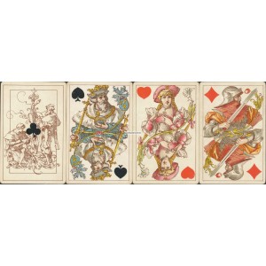Französische Spielkarte Emil Doepler (WK 17410)