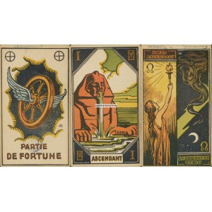 Tarot Astrologique - Georges Muchery - Grimaud 1927 (WK 17536)