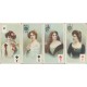 Beauties Tobacco Cigarette Insert Playing Cards (WK 17564)