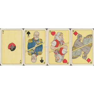Vaterländische Spielkarte Lattmann 1915 (WK 17811)