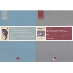 VASS Band 1 + 2 Quartette, Peterspiele, Schnipp-Schnapp-Spiele 1925-1945 + 1948-1956