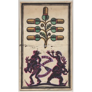 Entwurf Eichel 7 "Das zarte Geschlecht"