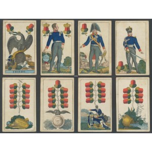 Sieges Karte / Belle Alliance - Pfeiffer (WK 17862)