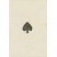 Englische Holzschnittkarte / English woodcut card 1705 (WK 15809)