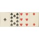 Englische Holzschnittkarte / English woodcut card 1705 (WK 15809)