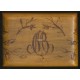 Spielkartenbox Holz / Wooden Box (WK 102049)