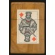 Spielkartenbox Holz 4 emaillierte Karten (WK 102046)