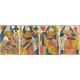 Englische Holzschnittkarte / English woodcut card 1705 (WK 17871)