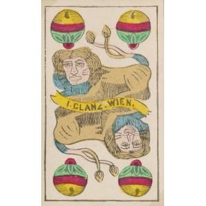 B&ouml;hmisches Doppelbild / Prager Doppelbild Glanz 1880 (WK 15114)