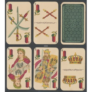 Kronen- oder Dreibund-Spiel, W&uuml;st, 1892 (WK 17893)