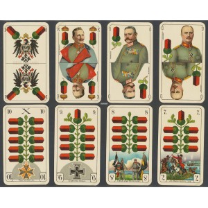 Deutsche Kriegs-Spielkarte Nr. 194 - 36 Karten / cards !!! (WK 17901)