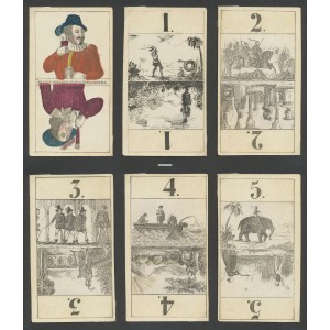 Tarot Strasbourgois / Stra&szlig;burger Tarot, Werber & Cie., 1854  (WK 17843)