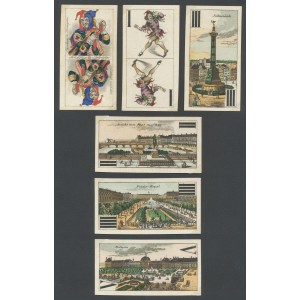 Tarok mit Ansichten von Paris / Tarot Vues Parisiennes (WK 17837)
