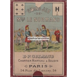 Grand Jeu de Mlle Lenormand Chartier Marteau & Boudin (WK 15400)