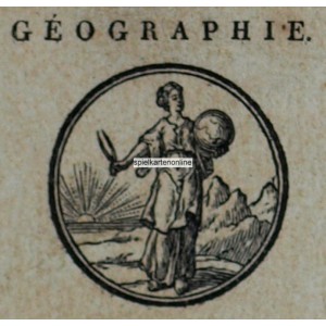Jeu de cartes géographiques Jouy 1807 (WK 13696)