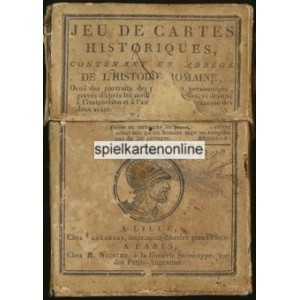 Jeu de Cartes Historiques de l'Histoire Romaine Jouy 1804 (WK 14816)