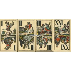 Industrie und Glück Tarot Titze & Schinkay 1890 (WK 13739)