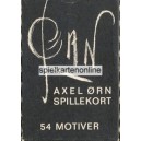 Axel Ørn Spillekort (WK 14853)