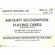 Aircraft Recognition Playing Cards (WK 12846)