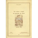 Les cartes à jouer au portrait de Paris avant 1701